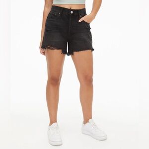 Aeropostale 90s high rise cut-off jean short